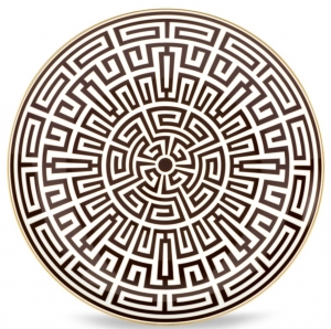 Ginori Labirinto Ebano Charger Plate - 12.2"